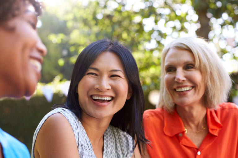 dental implants patient smiling